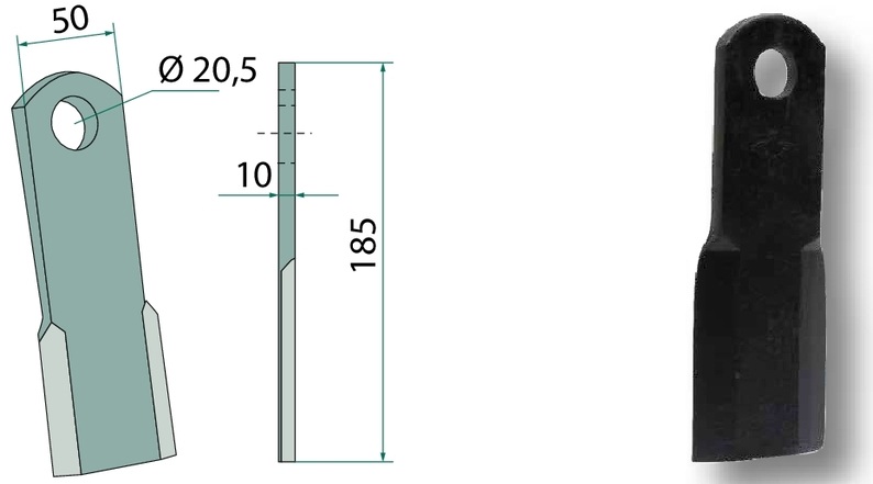 Cutit 185 mm