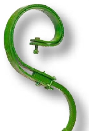 Dinte cultivator - complet cu brazdar lat