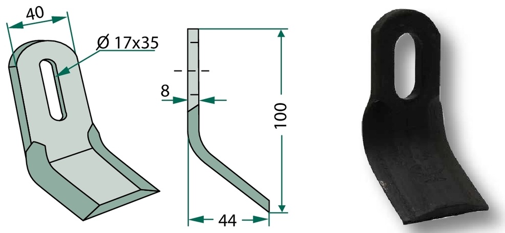 Cutit Y 100 mm