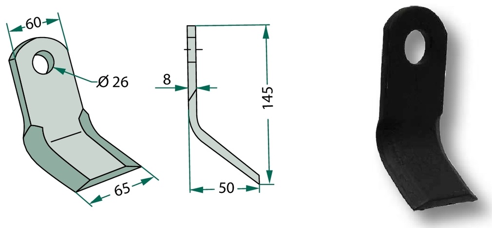 Cutit Y 145 mm