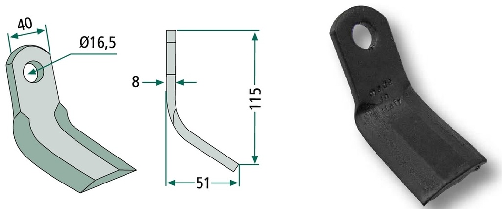 Cutit Y 115 mm