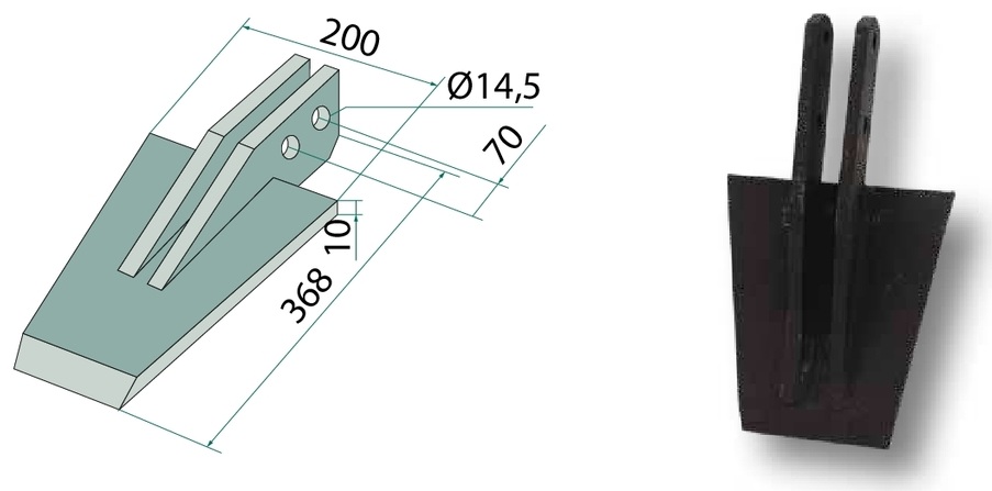 Dalta 368 mm