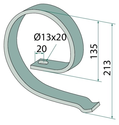 Arc de intarire - 40 x 10 mm