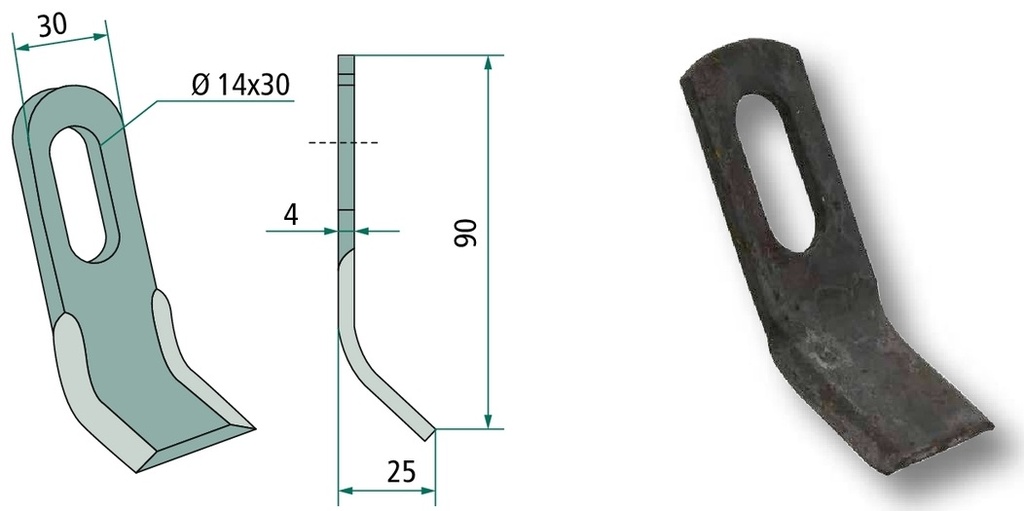 Cutit Y 90 mm