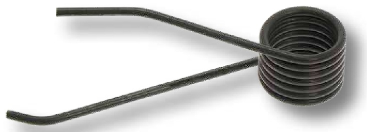 Feder Kettenspanner - Innen-Ø = 25 mm, Draht-Ø = 3,5 mm, Länge = 25 mm