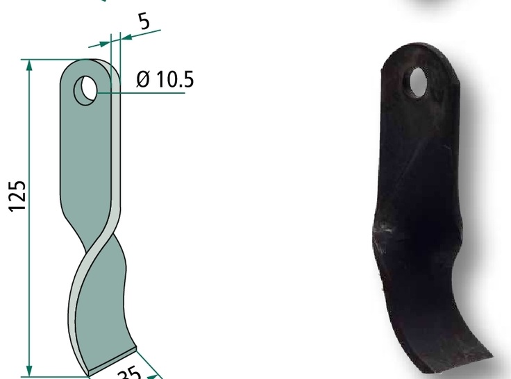 Cutit 125 mm