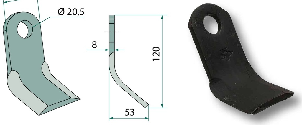 Cutit Y 120 mm