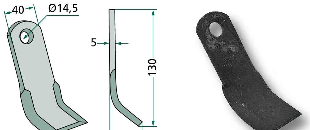 Cuțit Y 130 mm