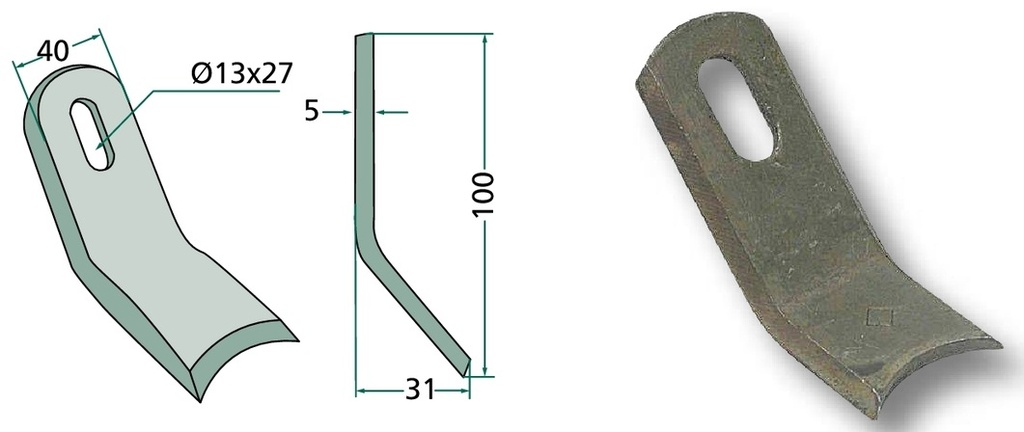 Cutit Y 100 mm