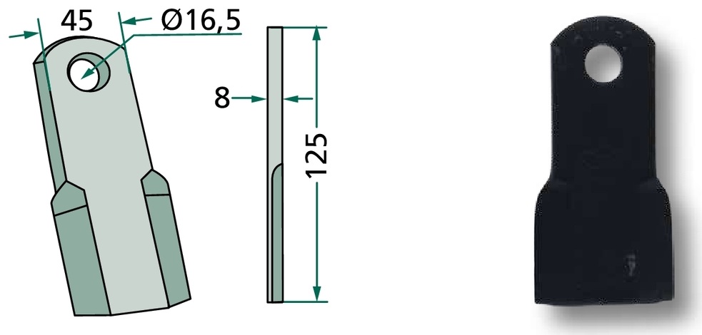 Cutit 125 mm