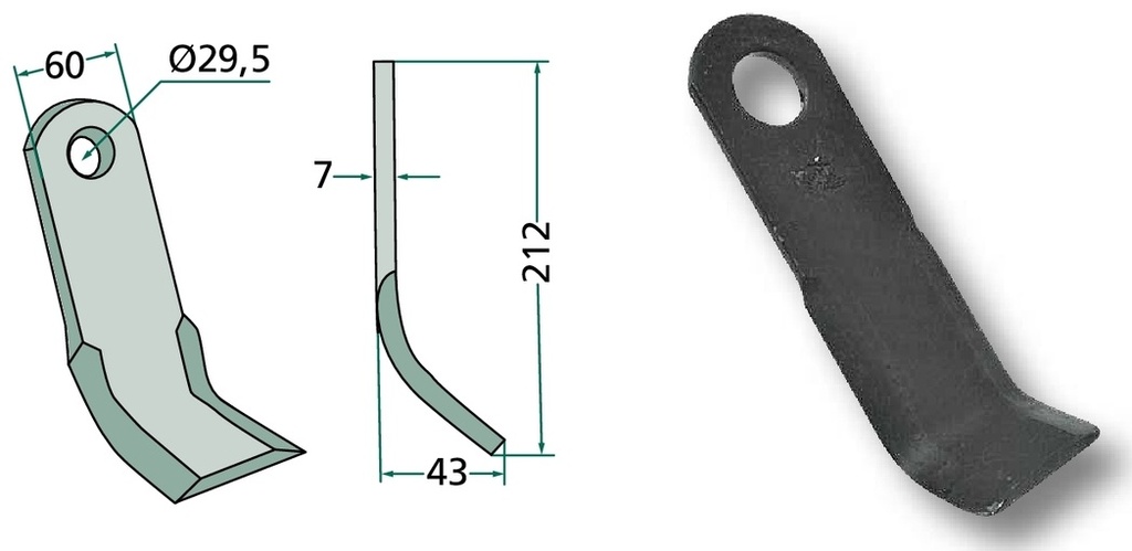 Cuțit Y 212 mm