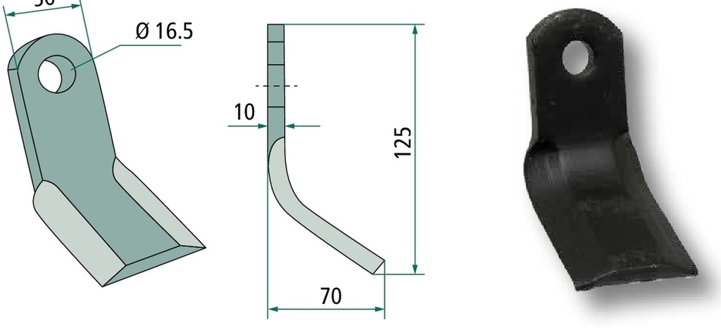 Cutit Y 125 mm