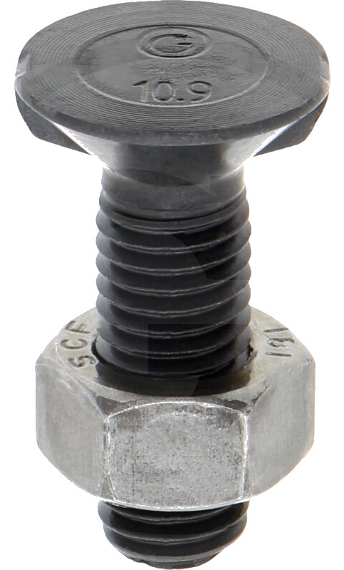 Șuruburi plug, 25 buc., M12x1,75 - 10.9 - cu pliuliță