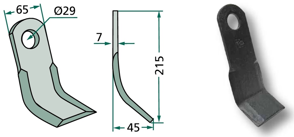 Cutit Y 215 mm