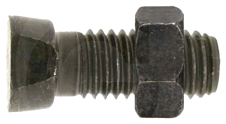 Șuruburi plug, 25 buc., M12x1,75 - 12.9 - cu pliuliță
