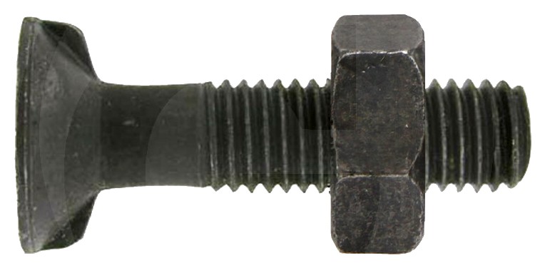 Suruburi pentru plug cu piulita 80 mm