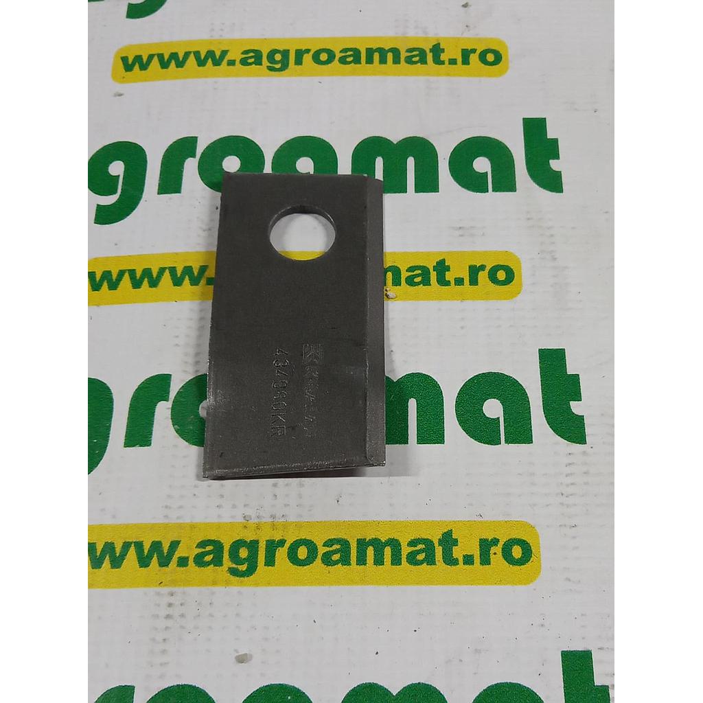 Lama Cositoare Dreapta 96x48x3mm