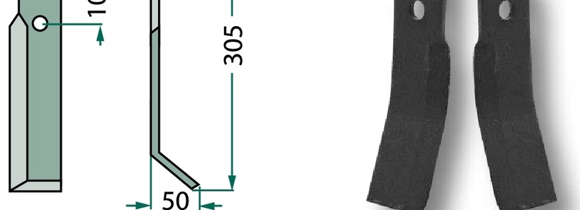 Cutit rotor - stanga