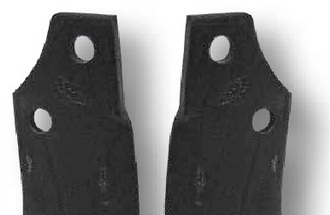 Cutit curbat - dreapta, tipul KS