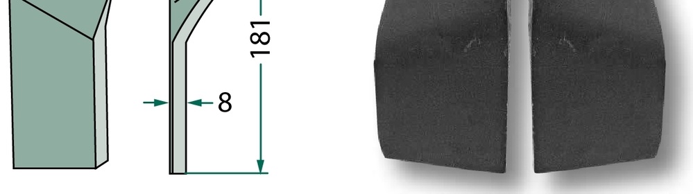 Cutit rotor - stanga