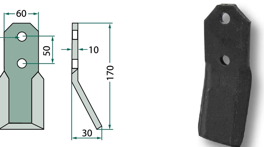 Cutit rotor 170 mm