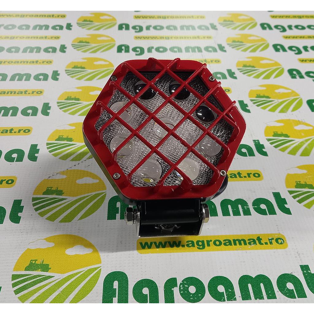 Proiector Hexagonal cu Grilaj 9 Led 27W