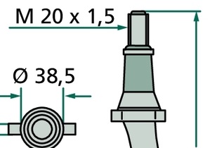 Dinte pentru grapa rotativa 330 mm