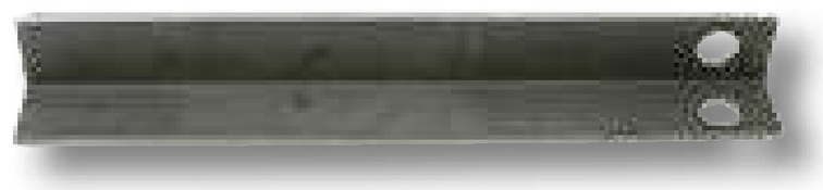 Profil de prindere 25 x 25 x 3 mm, Lungime: 200 mm