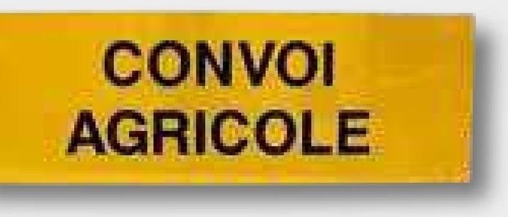 Panou avertizare - seria de fabricatie franceza
