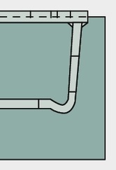 Jost Mecanism blocare - cu placa spate si montata