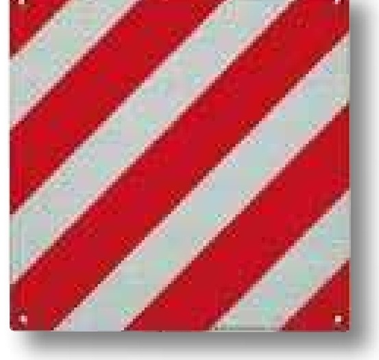 Panou de avertizare - Aluminium, Italien