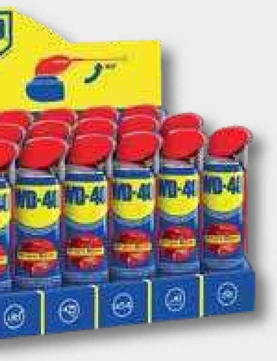 WD 40 Spray multifuncțional WD-40® WD-40 se infiltrează în straturile de rugină, slăbește mecanismele gripate și piesele