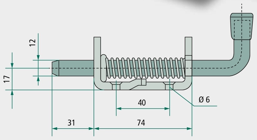 Pastore & Lombardi Clichet elastic Nirosta AISI 304