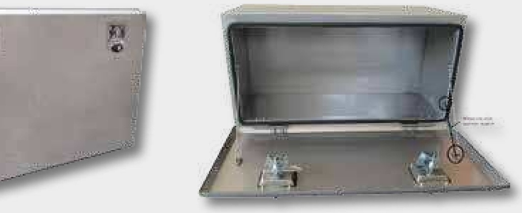 HACO Cutie pentru baterii - 590 x 560 x 370mm