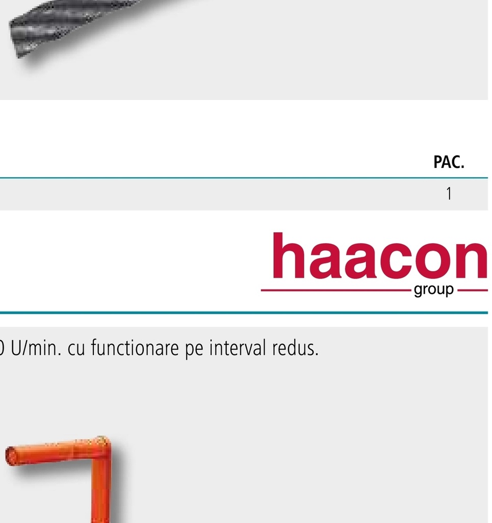 Haacon Schimbator de viteze multifunctional 242 DIN 741, 242,0, 5