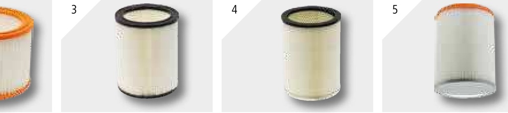 Filtru aer - Pentru aspiratoare umed-uscate