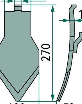 Frank Brazdar ingust - 80 x 12 mm