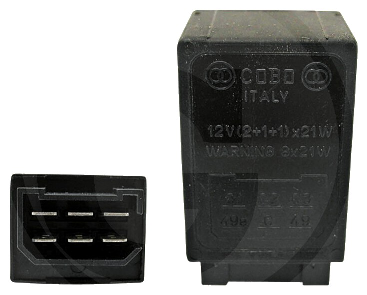 Cobo Semnalizator / electronic - 12V, 6 porturi