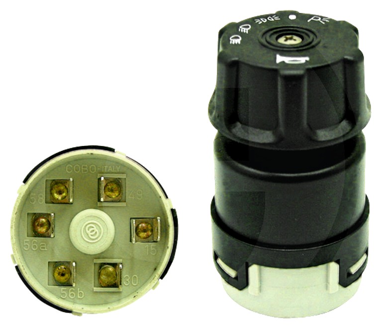 Cobo Comutator rotativ - Buton negru
