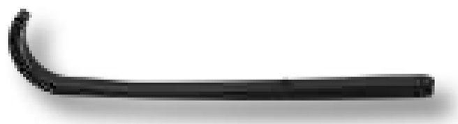 Amazone Dopuri plastic - PVC, negru