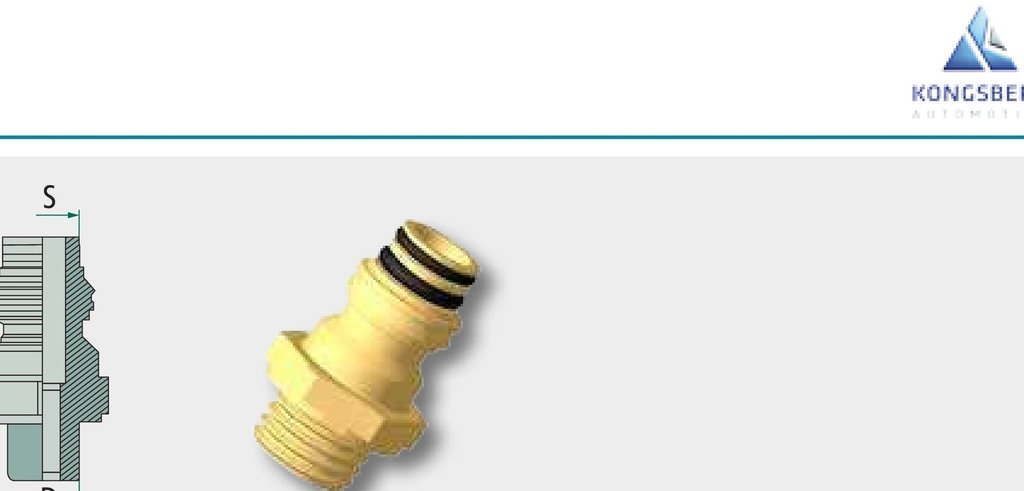Kongsberg Stut de racordare ABC regulat