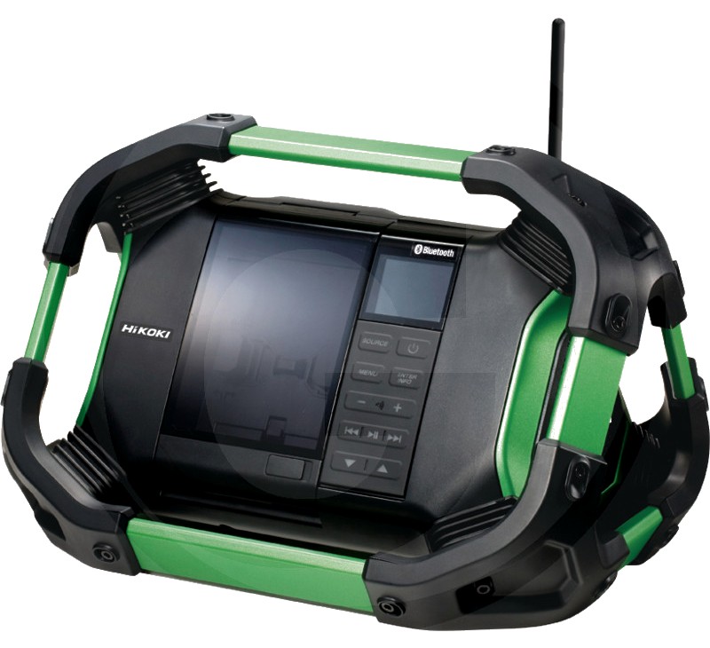 Hikoki Funcționare radio, baterii și rețea de construcție - Tip HiKOKI: UR18DSDLW4Z, Recepție DAB + / FM, Funcționare cu