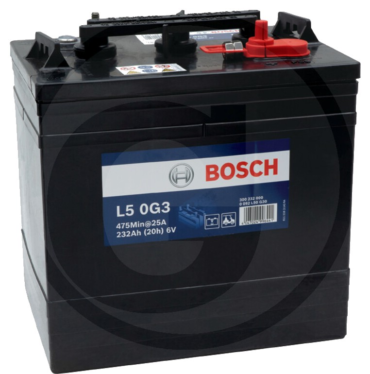 BOSCH Baterie L5 0G3 6 V / 232 Ah - Tehnologie SLI; calciu / aliaj de calciu