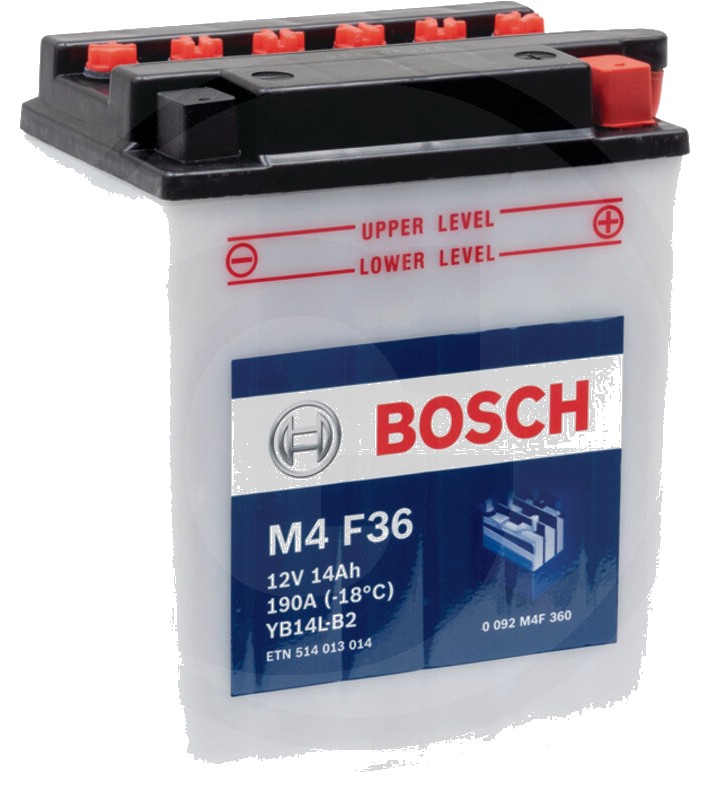 BOSCH Baterie M4 F36 12 V / 14 Ah - Tehnologie SLI; calciu / aliaj de calciu