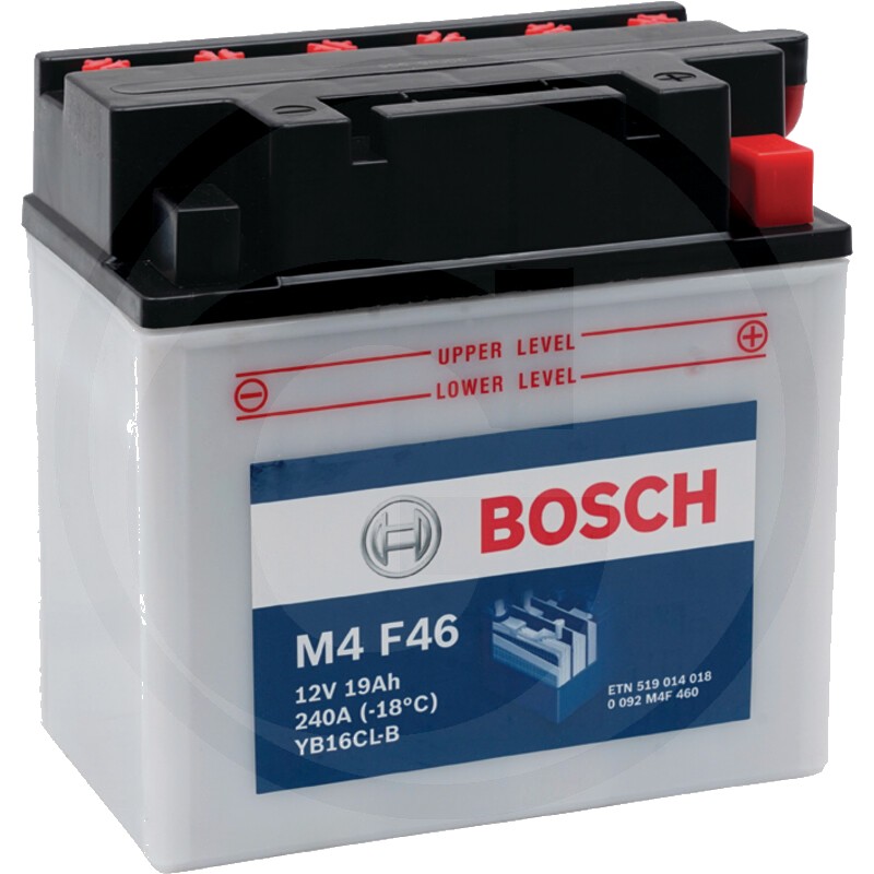BOSCH Baterie M4 F46 12 V / 19 Ah - Tehnologie SLI; calciu / aliaj de calciu