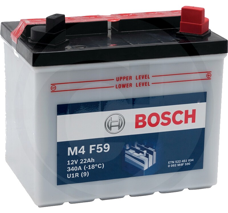 BOSCH Baterie M4 F59 12 V / 22 Ah - Tehnologie SLI; calciu / aliaj de calciu