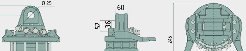 Formiko Hydraulics Rotator FHR 3.000L