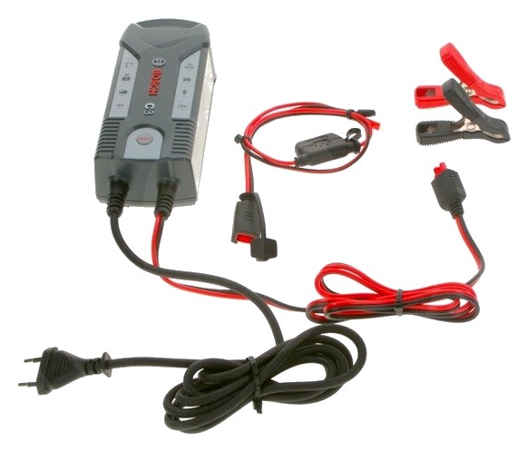BOSCH Incarcator baterie C3 - pentru încărcarea și întreținerea bateriilor cu plumb de 6 V și 12 V