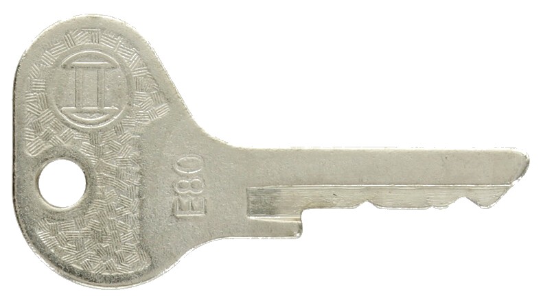 BOSCH Cheie de rezerva - acoperit cu plastic, negru