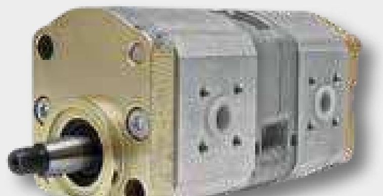 Bosch/Rexroth Pompa dubla - Sens de rotatie spre dreapta